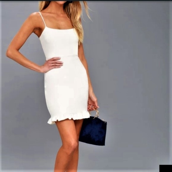 Lulus Dresses & Skirts - Lulu's Bodycon White * FINAL PRICE DROP $ *